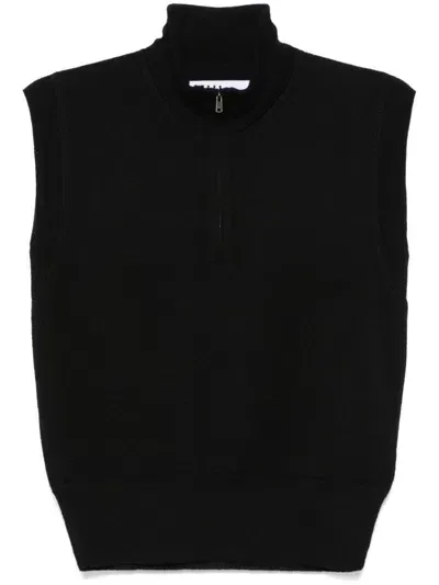 Margaret Howell Wool Vest In Black