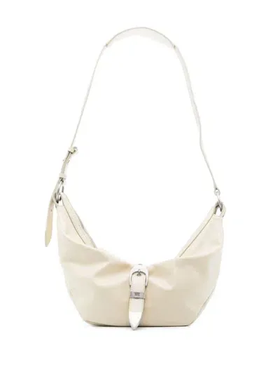 Marge Sherwood Medium Leather Shoulder Bag In Beige