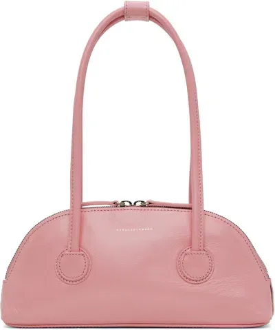 Marge Sherwood Pink Bessette Shoulder Bag In Candy Pink Glossy Pl