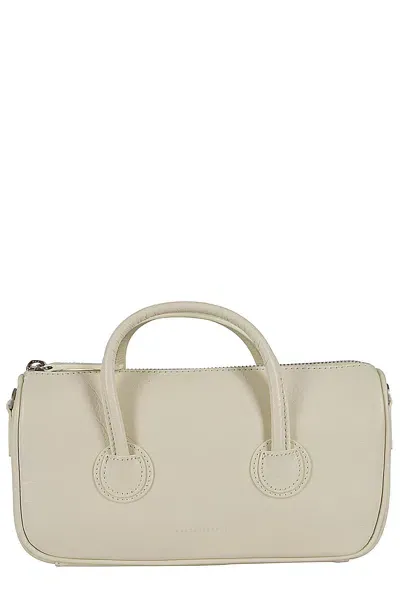 Marge Sherwood Zipper Small In White