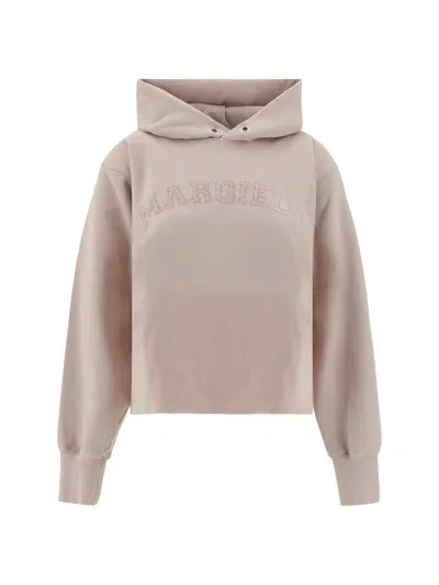 Margiela Hoodie In Buff