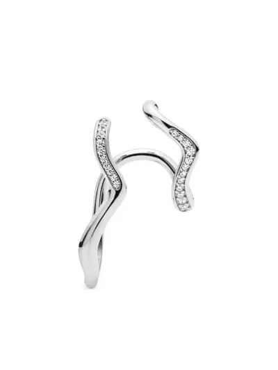 Maria Black Yasmin Silver Hp Ear Cuff In Silber