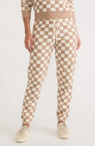 Marine Layer Anytime Checkerboard Joggers