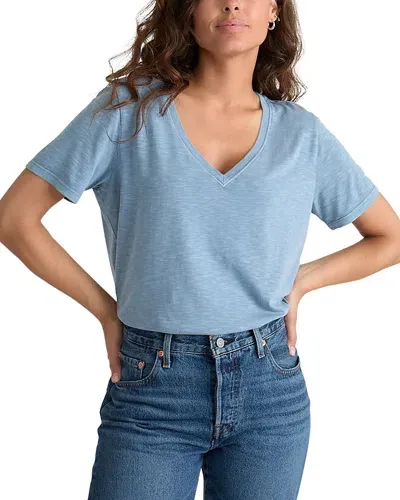 Marine Layer Boyfriend Tee In Blue