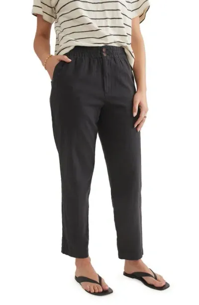 Marine Layer Elle Midweight Pants In Phantom