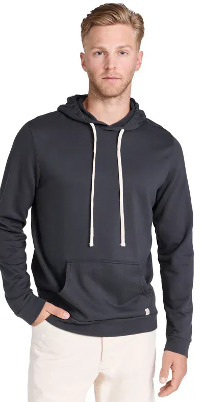 Marine Layer Pullover Hoodie Asphalt Grey