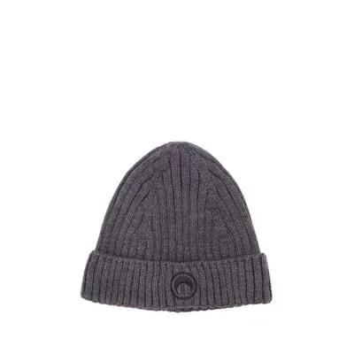 Marine Serre Beanie - Wool - Light Grey