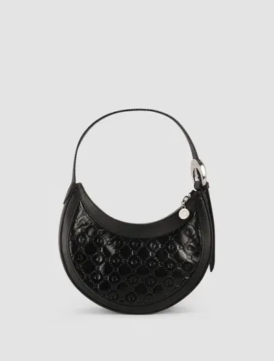 Marine Serre Eclipse Mini Bag In Black