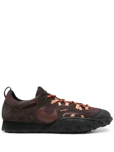 Marine Serre Metal Free Ms Rise Tyko Sneakers In Brown