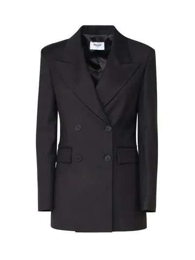 Mariuccia Milano Blazer In Wool In Black