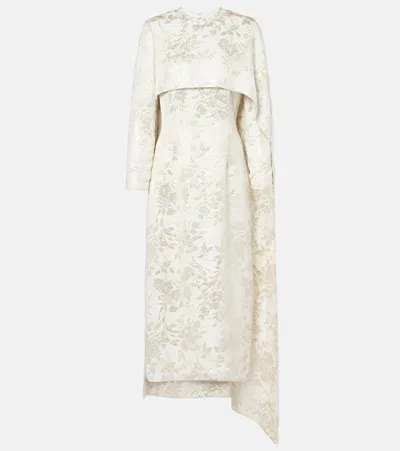 Markarian Robe Felice Aus Jacquard In Weiss