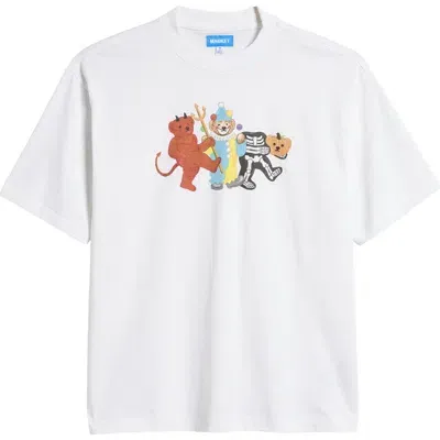 Market Tricky Bears Graphic T-shirt In White