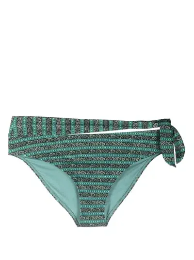 Marlies Dekkers Bebali Cut-out Bikini Bottoms In Green