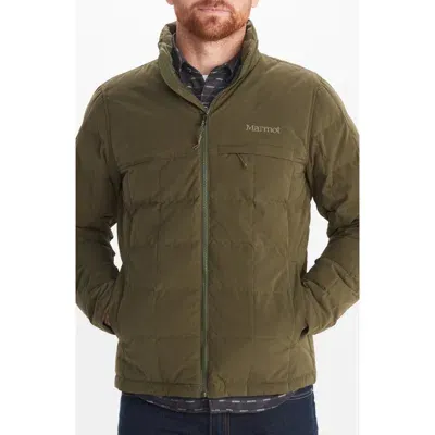 Marmot Burdell Water Resistant 600 Fill Power Down Jacket<br /> In Nori