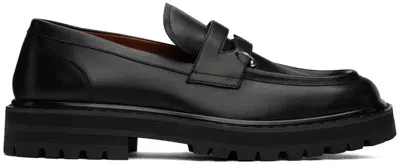 Marni Black Leather Piercing 2.0 Chunky Loafers