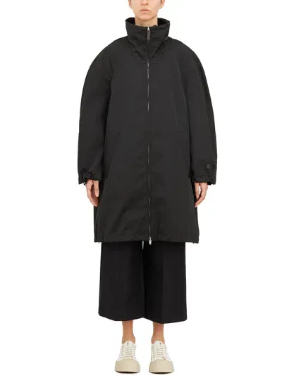 Marni Satin Parka In Negro