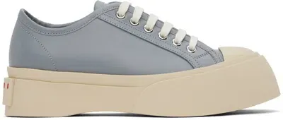 Marni Blue Pablo Sneakers In 00n34 Dolphin