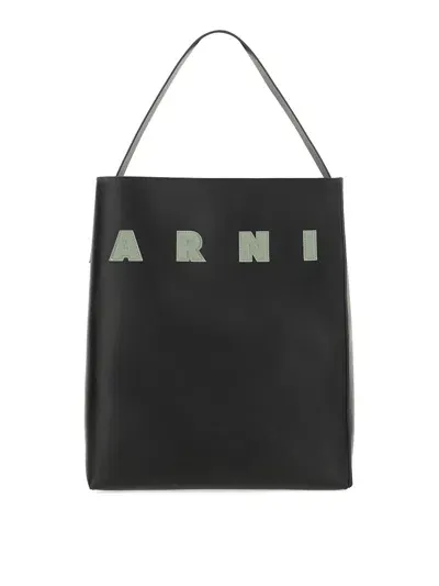 Marni Hobo Bag Museum In Black