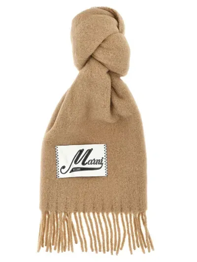 Marni 'brushed Alpaca In Beige