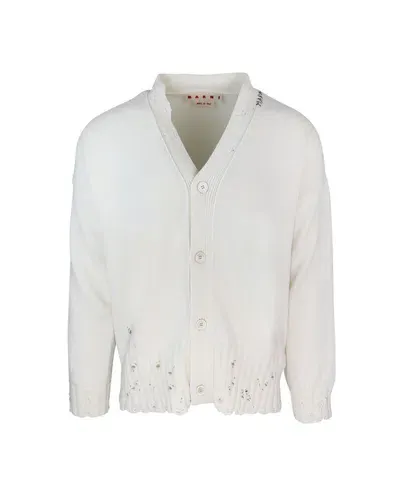 Marni Cardigan In White