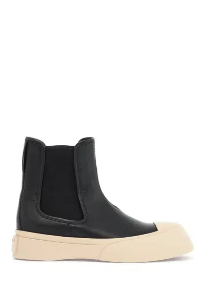 Marni Chelsea Pablo Chelsea Boots In Black