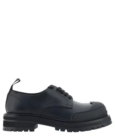 Marni Derby Shoes In Black