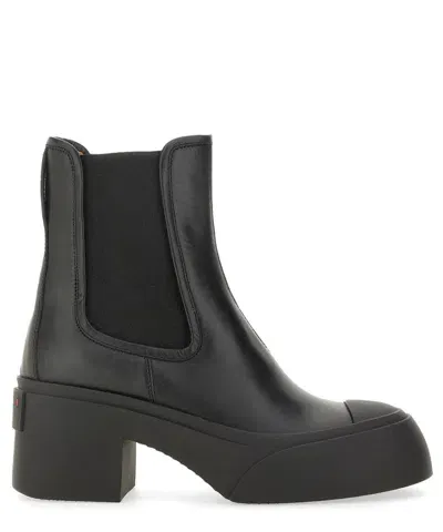 Marni Heeled Boots In Black