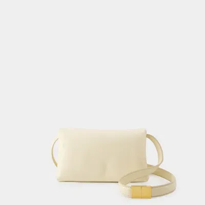 Marni Hobo Prisma Bag - Leather - Beige