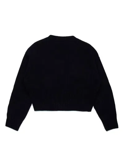 Marni Kids Maglione Con Scollo A V In Black