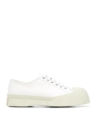 Marni Pablo Low-top Lace-up Sneaker In Blanco