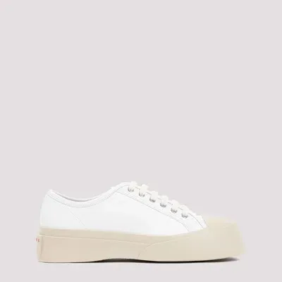 Marni Leather Pablo Sneakers In White