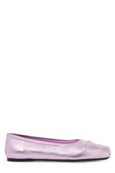 Marni Low Ballerina Shoes In Pink