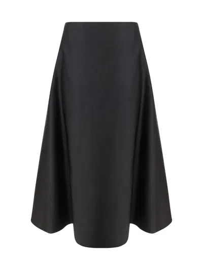 Marni Midi Skirt In Black