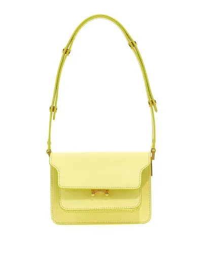 Marni Bolsa De Hombro - Trunk In Yellow