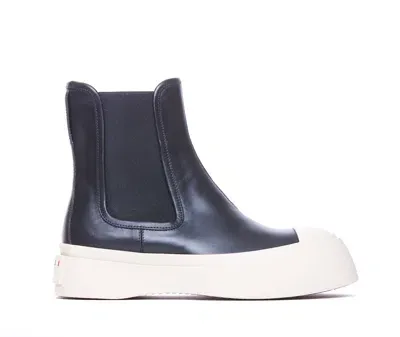 Marni Pablo Chelsea Boots In Black