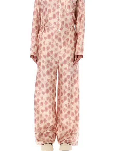 Marni Pajama Pants In Neutrals