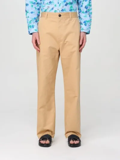 Marni Pants  Men Color Cream In Brown