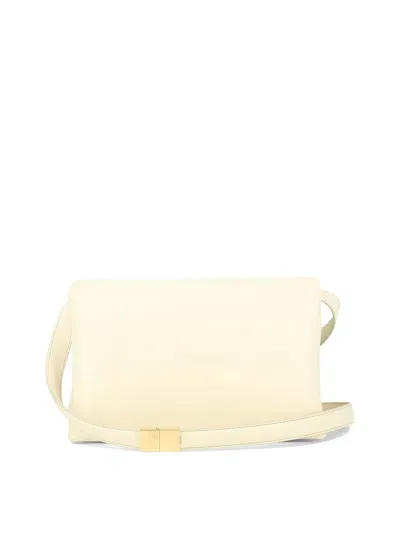 Marni Prisma Shoulder Bags In White