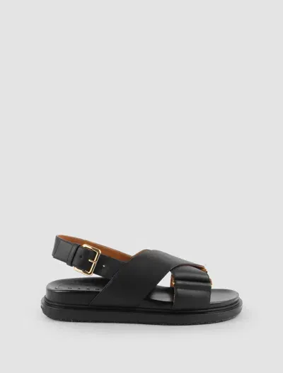 Marni Sandals  In Champagne