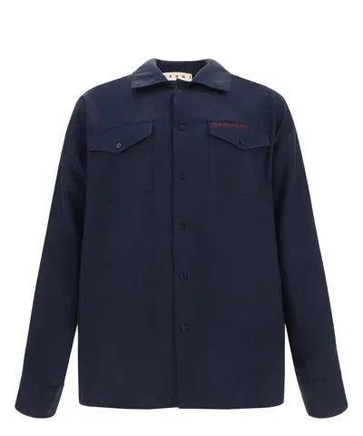 Marni Shirt In Blue