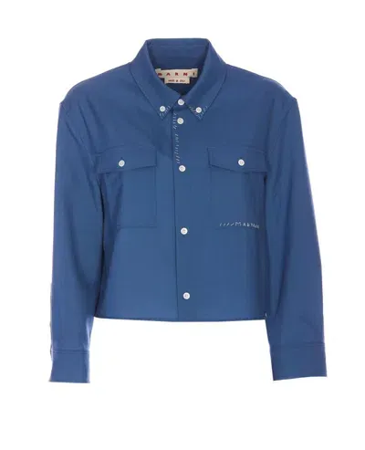 Marni Shirts In Blue