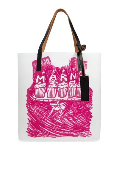 Marni 30th Anniversary Tote Bag In Multi