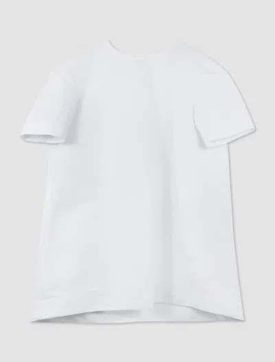 Marni Short Sleeve Oversized T-shirt In Bianco