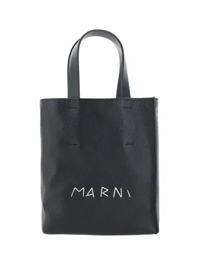 Marni Shoulder Bag In Black