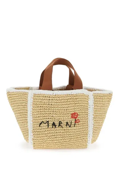 Marni Bolso Shopping - Beis In Beige