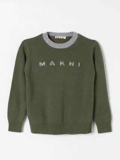 Marni Sweater  Kids Color Green In Grün