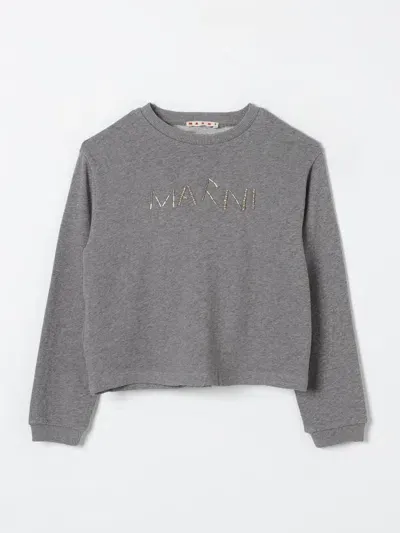 Marni Sweater  Kids Color Grey In Grau