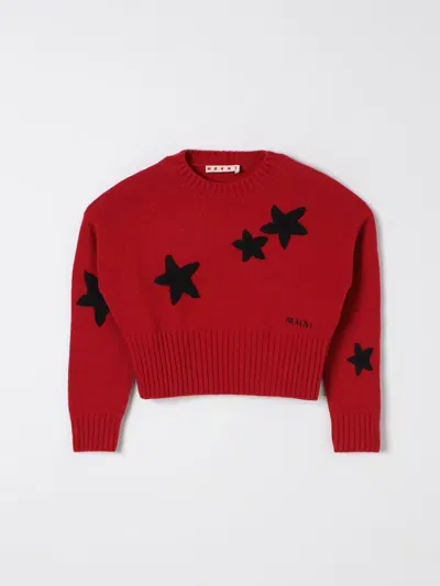 Marni Sweater  Kids Color Red In Rot