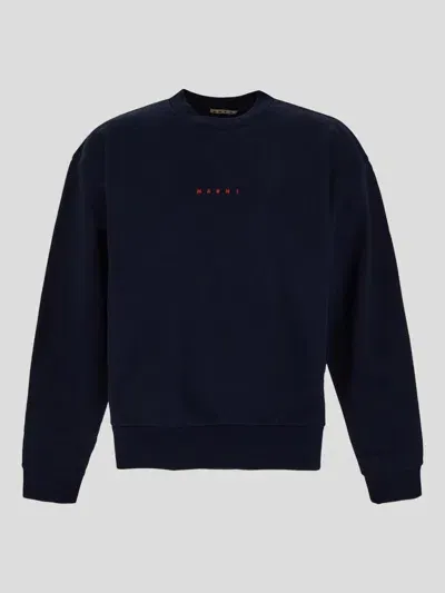 Marni Sweaters In Blue