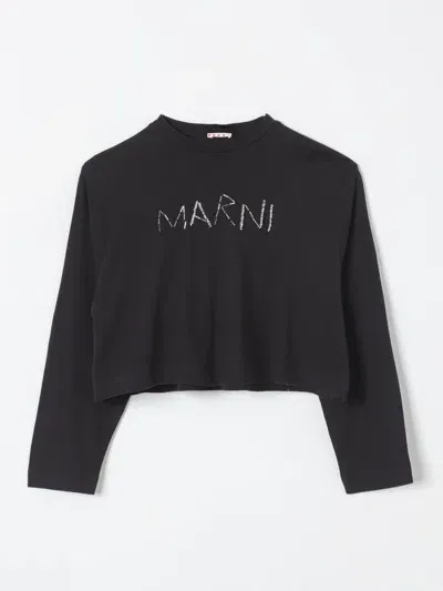 Marni T-shirt  Kids Color Black In Schwarz